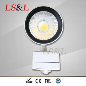الصمام أضواء المسار التجاري مع 15W، 20W، 25W، 30Watts،> 100lm / W، 3000K، 4000K، 5000K، 6000K